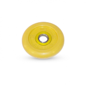 Диск обрезиненный MB Barbell Диск обрезиненный d 31 мм цветной 1,25 кг (жёлтый)