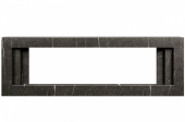 Портал линейный Royal Flame Line 60 SFT Stone Touch под Vision 60 серый мрамор 64953024