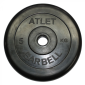 Диск обрезиненный MB Barbell MB-AtletB51-5