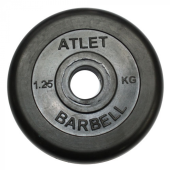 Диск обрезиненный MB Barbell MB-AtletB51-1,25